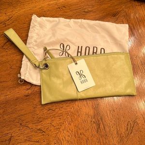 NWT HOBO International The Vida Clutch - Celery